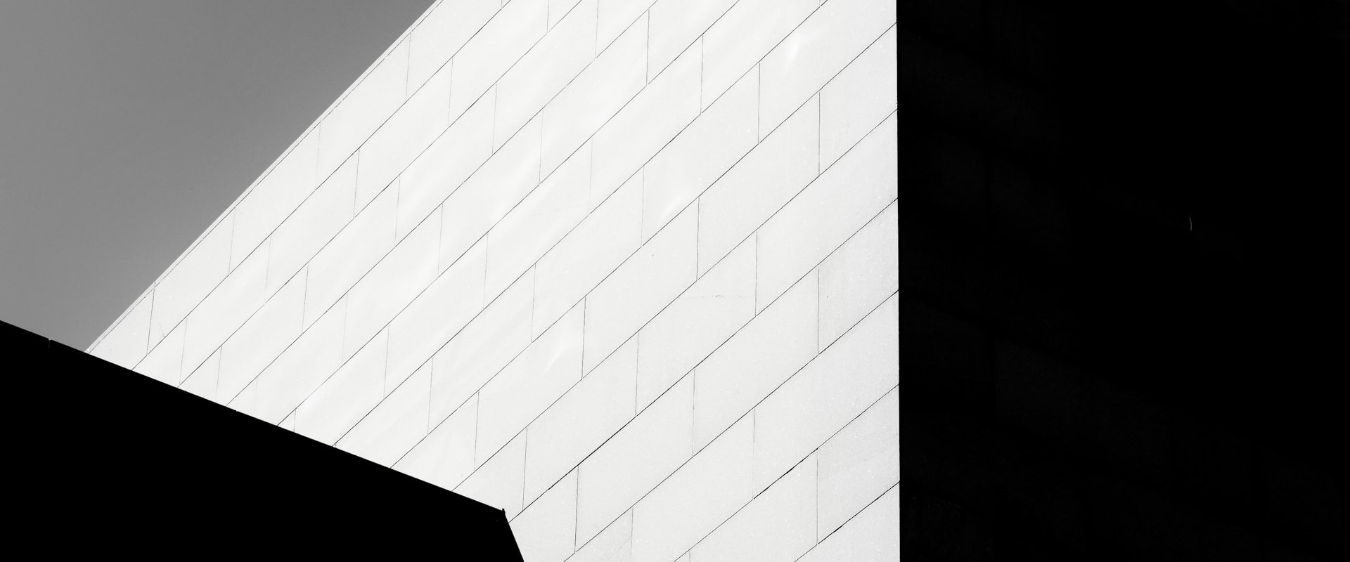 Architectural forms in light and shadow
